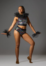 Jolista Flash Sequin Costume Multi-Colour 8 [Multi-Colour]