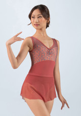 Ballet Rosa Fantine Leotard Pink Front [Pink]