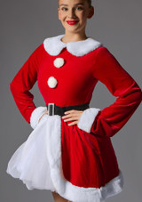 Jolista Jolly Jingle Costume Red Front 5 [Red]