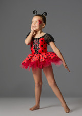 Jolista Betty Bug Costume Red-Black Front 2 [Red]