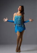 Jolista Ritz Royale Costume Turquoise Front 3 [Blue]
