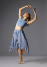 Jolista Take My Hand Lyrical Costume Slate Blue Front [Blue]