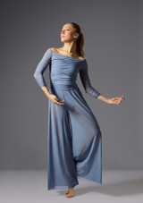 Jolista Ever After Lyrical Costume Slate Blue Front [Blue]