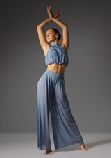 Jolista Until Forever Lyrical Costume Slate Blue Front [Blue]