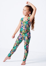 V-dip catsuit TRO Front [Patterned]