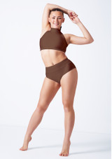 Dance brief (replacing AL R0280) Brown Front 2 [Brown]