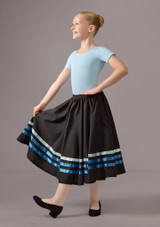Move Dance Character Skirt Blue Front 2 [Blue]