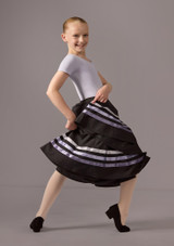 Move Dance Character Skirt Purple Front 9 [Purple]