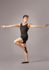 Move Dance Albie Mens Shorts Black Front 2 [Black]
