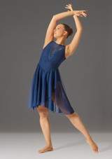 Jolista Unspoken Lyrical Costume Navy Blue Front 2 [Blue]
