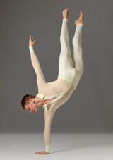 Jolista Guardian Costume Leotard Ivory Front [White]