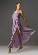 Jolista Whispers Of Love Lyrical Costume Dark Lilac Front [Purple]