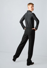 Intermezzo Panstancamil Men's Trousers Black Front 4 [Black]