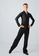 Intermezzo Panstancamil Men's Trousers Black Front [Black]