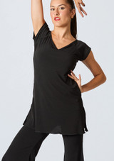 Intermezzo Hortensia Top Black Front [Black]