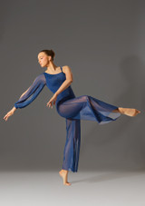 Jolista Hold On Lyrical Costume Navy Blue Front 2 [Blue]