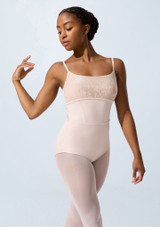 Capezio Elsa Camisole Leotard CYG Front [Tan]