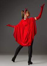 Jolista Dark Nights Costume Black-Red Front 4 [Black]