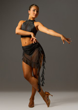 Jolista Polaris Costume Skirt Black Front 2 [Black]
