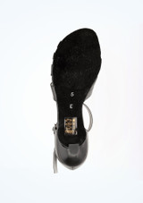 Dancesteps Waltz Dance Shoe 2" - Black Black 2 [Black]