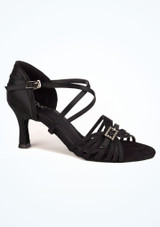 Move Dance Stacey Dance Shoe 2.5" - Black Black Main 2 [Black]