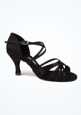 Freed Sylvia Latin Shoe 2.5" Black [Black]