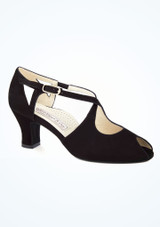 Werner Kern Georgia Ballroom Shoe 2.35" - Black Black Main [Black]