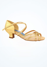 Ray Rose Gold Ballroom & Latin Shoes 1.5" Gold Main 2 [Gold]