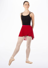 Tappers & Pointers Wrap Dance Skirt Red Main [Red]