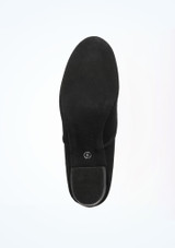 Roch Valley Boys Canvas Oxford Character Shoe 1" Black Sole [Black]