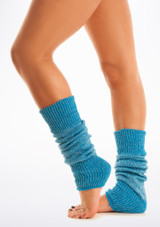 Lurex Legwarmers Blue [Blue]