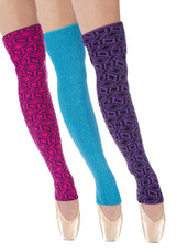 Capezio Elastaknit 24" Legwarmers* Multi-Colour [Multi-Colour]