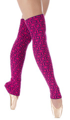 Capezio Elastaknit 24" Legwarmers* Hot Pink [Pink]