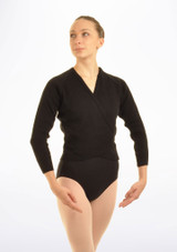 Tappers & Pointers Knit Ballet Wrap Black [Black]