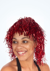Tinsel Wig Red Main [Red]