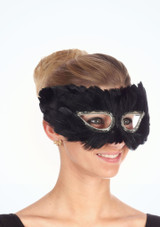 Feather Eyemask Black Main [Black]