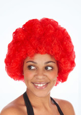 Pop Afro Wig Red Main [Red]