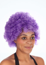 Pop Afro Wig Purple Main [Purple]