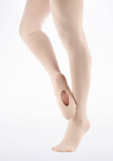 Move Dance Girls Convertible Ballet Tights - Pink Pink Main [Pink]