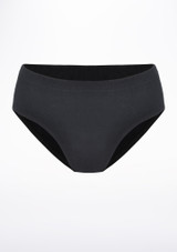 Move Dance Abi Dance Briefs Black Front [Black]