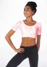 Alegra Shiny Patsy Dance Top [Pink]