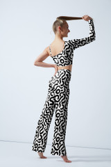 Alegra Patterned Jazz Pants Patterned Front 2 [Patterned]