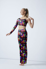 Alegra Patterned Echo Dance Top [Patterned]