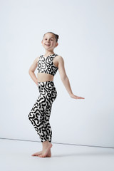 Alegra Girls Patterned Footless Legging 2 [Patterned]