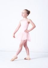 Move Dance Kacey Skirted Leotard Pink Front [Pink]