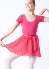 Move Dance Hetty Teen Ballet Skirt White Front [White]