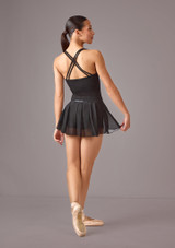 Move Dance Amelie Skirted Short Black Front 3 [Black]