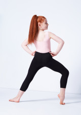 Move Dance Lila Girls Dance Leggings Black Back [Black]