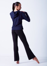 Ballet Rosa Warm Up Hoodie Blue Back [Blue]