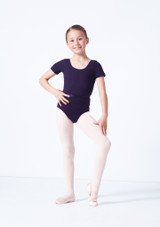 Move Dance Poppy Girls Leotard Navy Blue Front 2 [Blue]